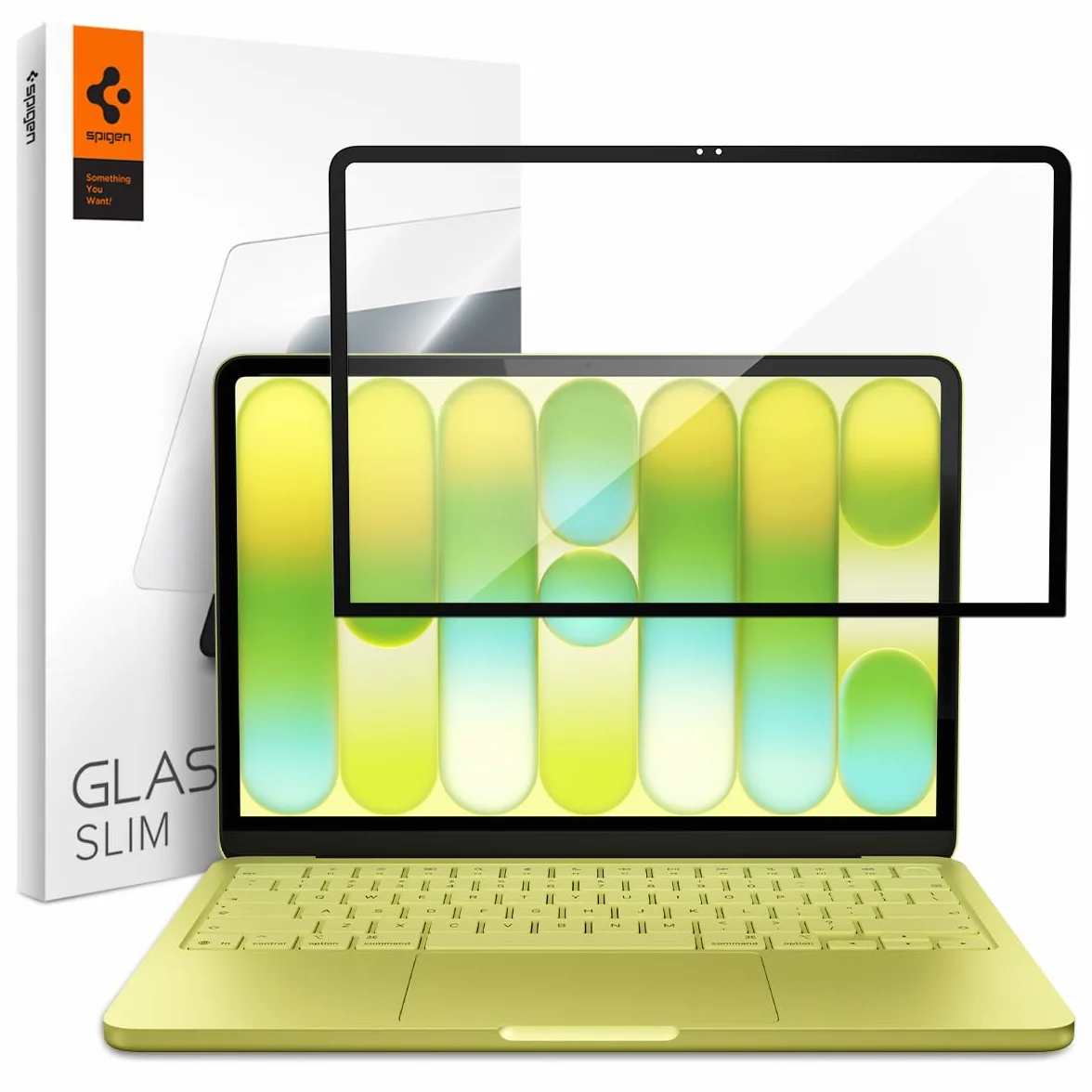 Spigen Glas.tR Slim Verre trempé pour MacBook Neo 13", Protection écran