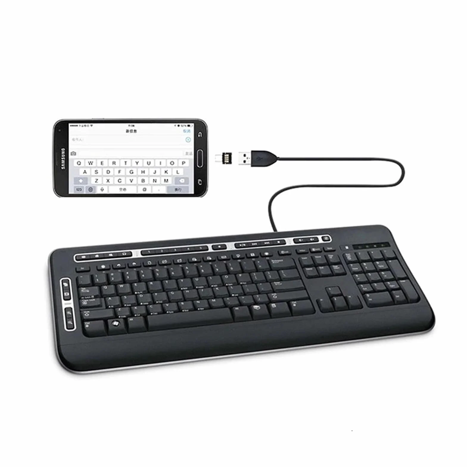 Adaptateur USB C vers USB OTG câble convertisseur de type C pour MacBook Android (10X Micro USB)