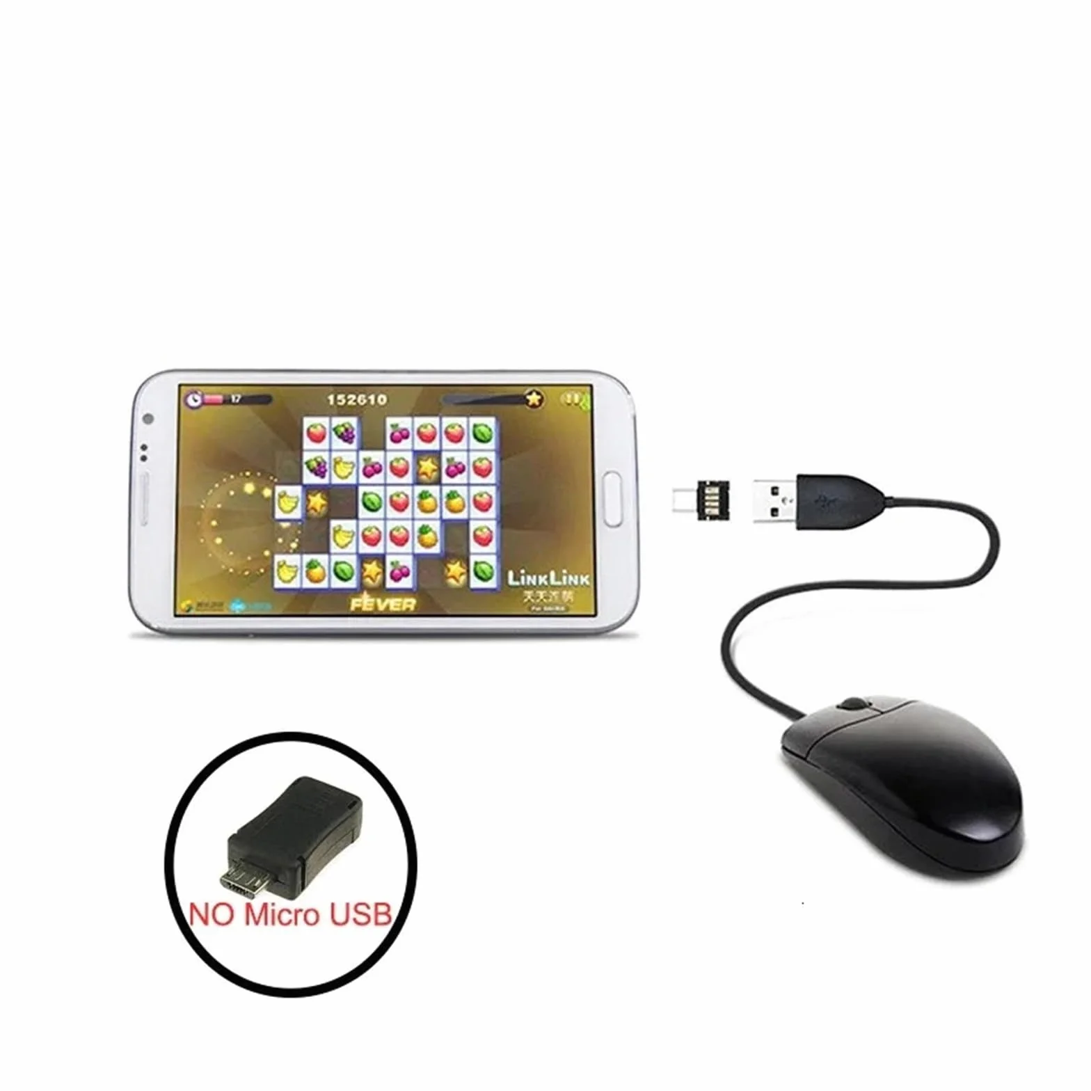 Adaptateur USB C OTG type C vers connecteur USB 2.0 femelle pour MacBook (10X Type-C)