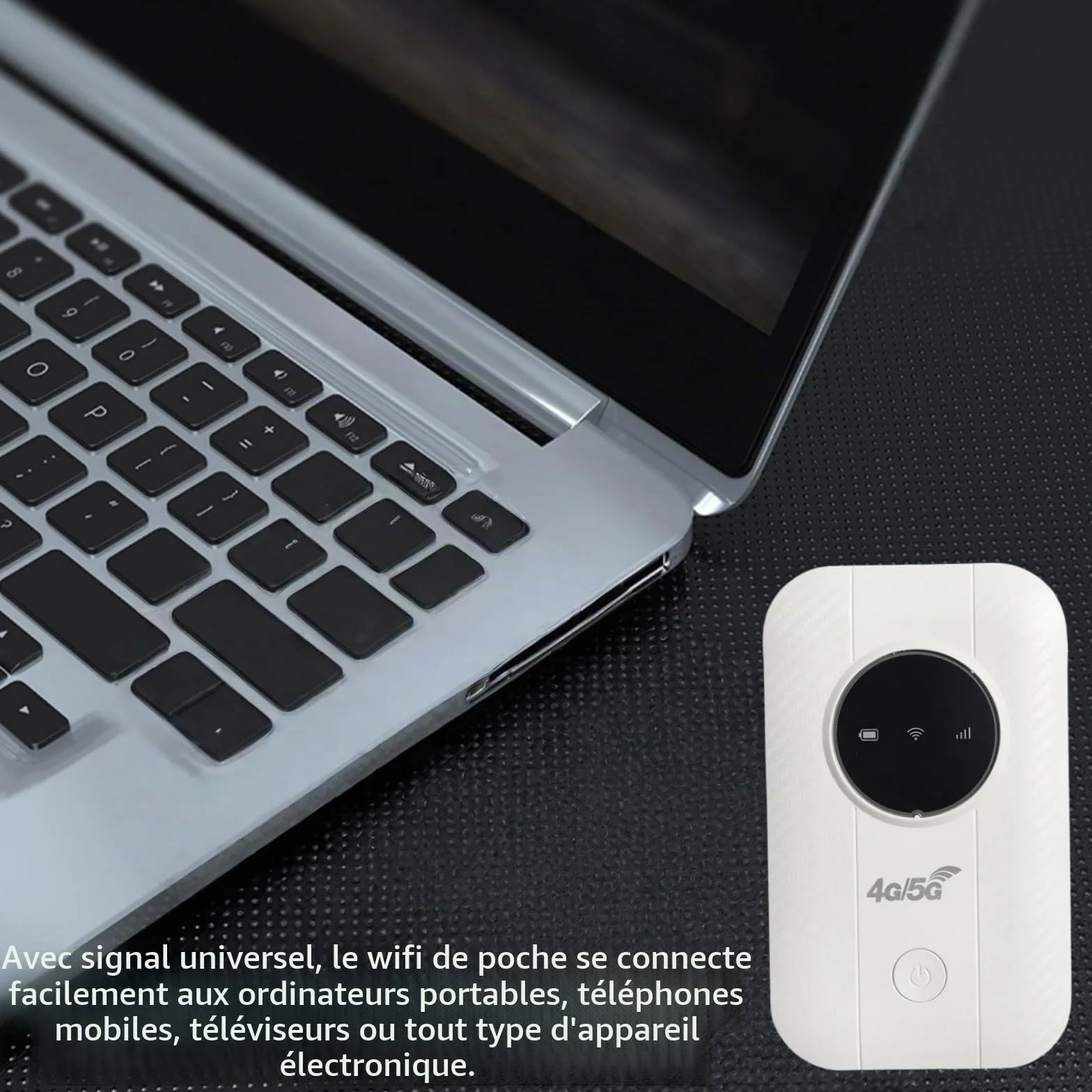 Routeur WiFi portable de voyage sans fil mobile haut débit point d'accès temporaire