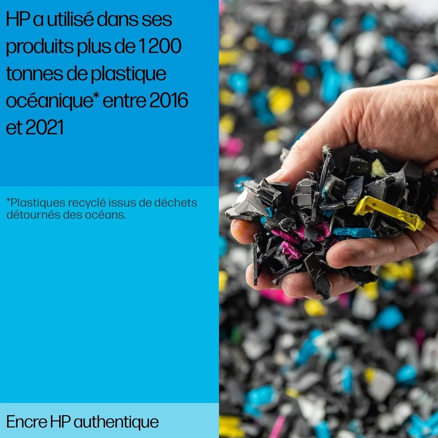 HP 302 F6U66AE Cartouche Originale Noir 190 Pages Compatible DeskJet 1110 2130 3630 Envy 4520 OfficeJet 3830 4650 5220 5230