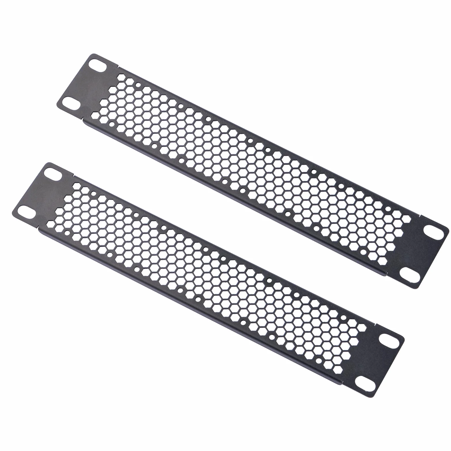 GeeekPi 10 inch 1U Blank Panel Metal Rack Mount for DeskPi RackMate T1 T0 T2 Server Rack Network Cabinet 2PCS