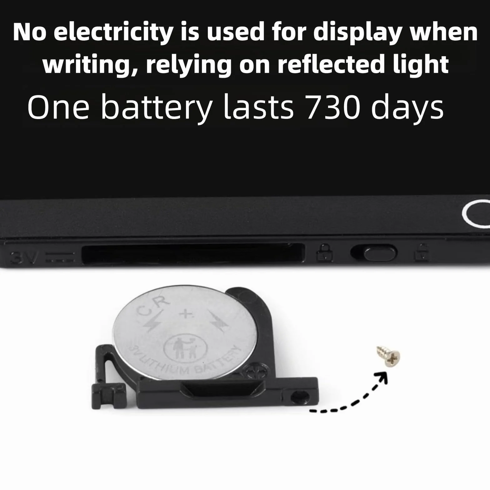 EMEBAY Tablette d'écriture LCD 6.5" Poche Bloc-Notes numérique effaçable avec étui Enfants Adultes