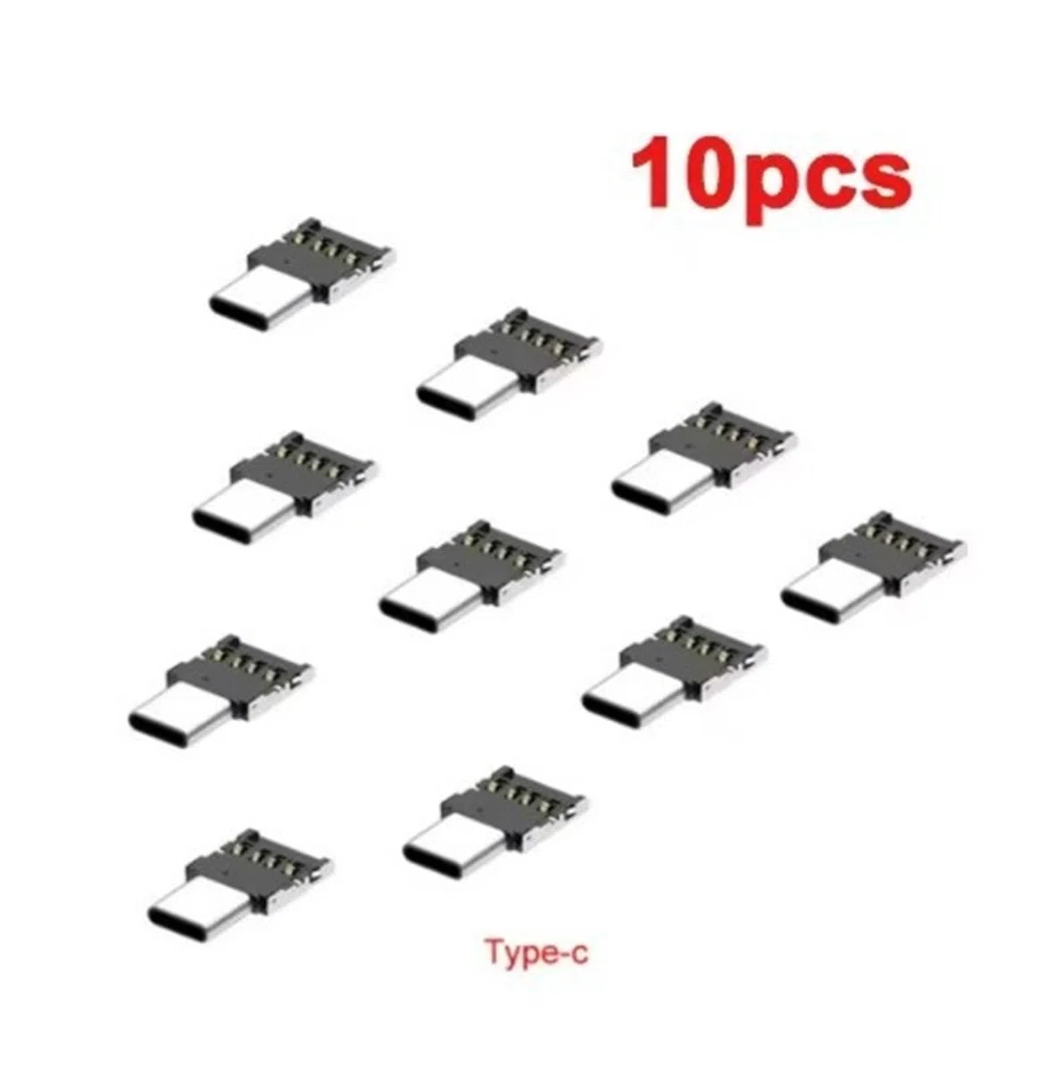 Adaptateur USB C OTG type C vers connecteur USB 2.0 femelle pour MacBook (10X Type-C)