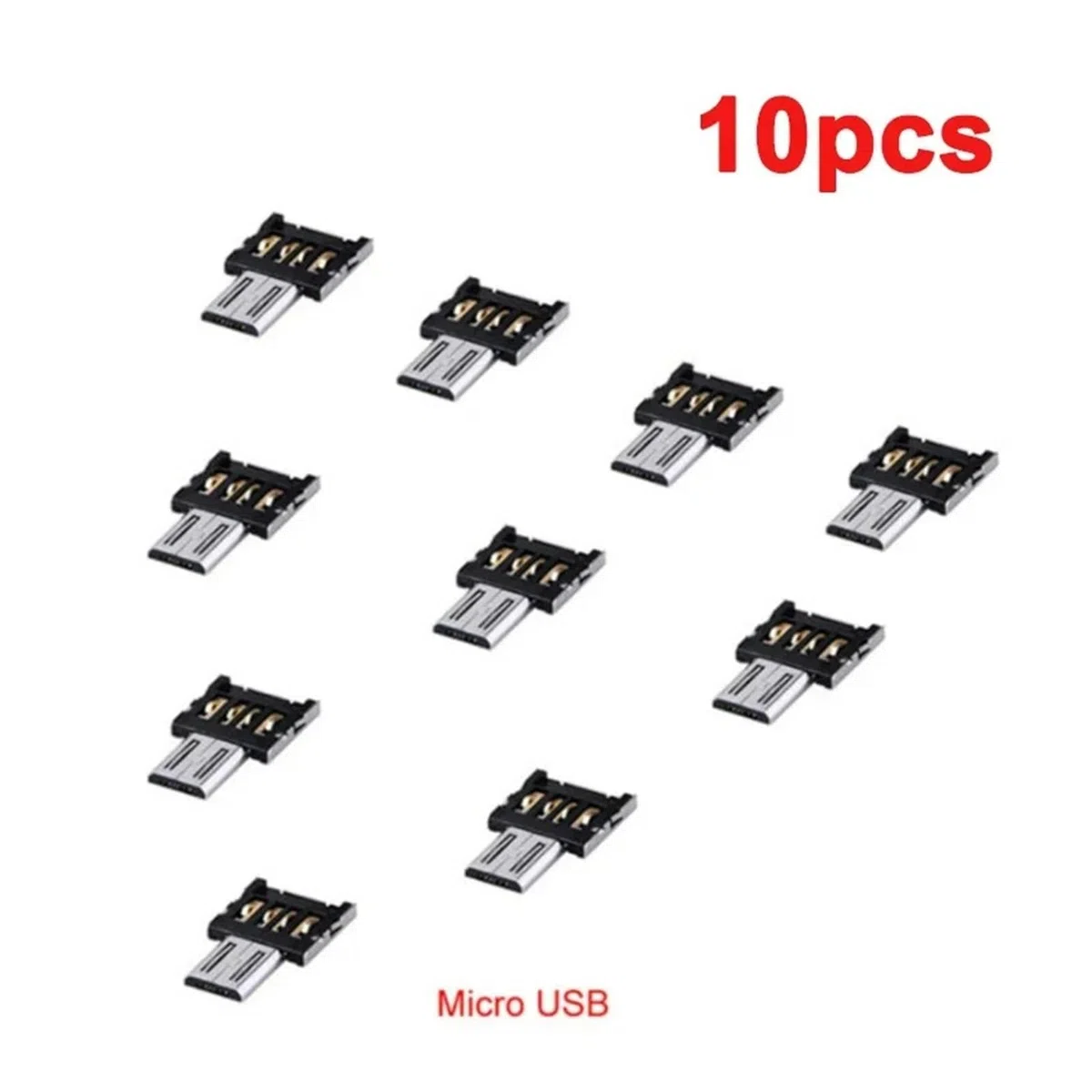 Adaptateur USB C OTG type C vers connecteur USB 2.0 femelle pour MacBook (10 x micro USB)