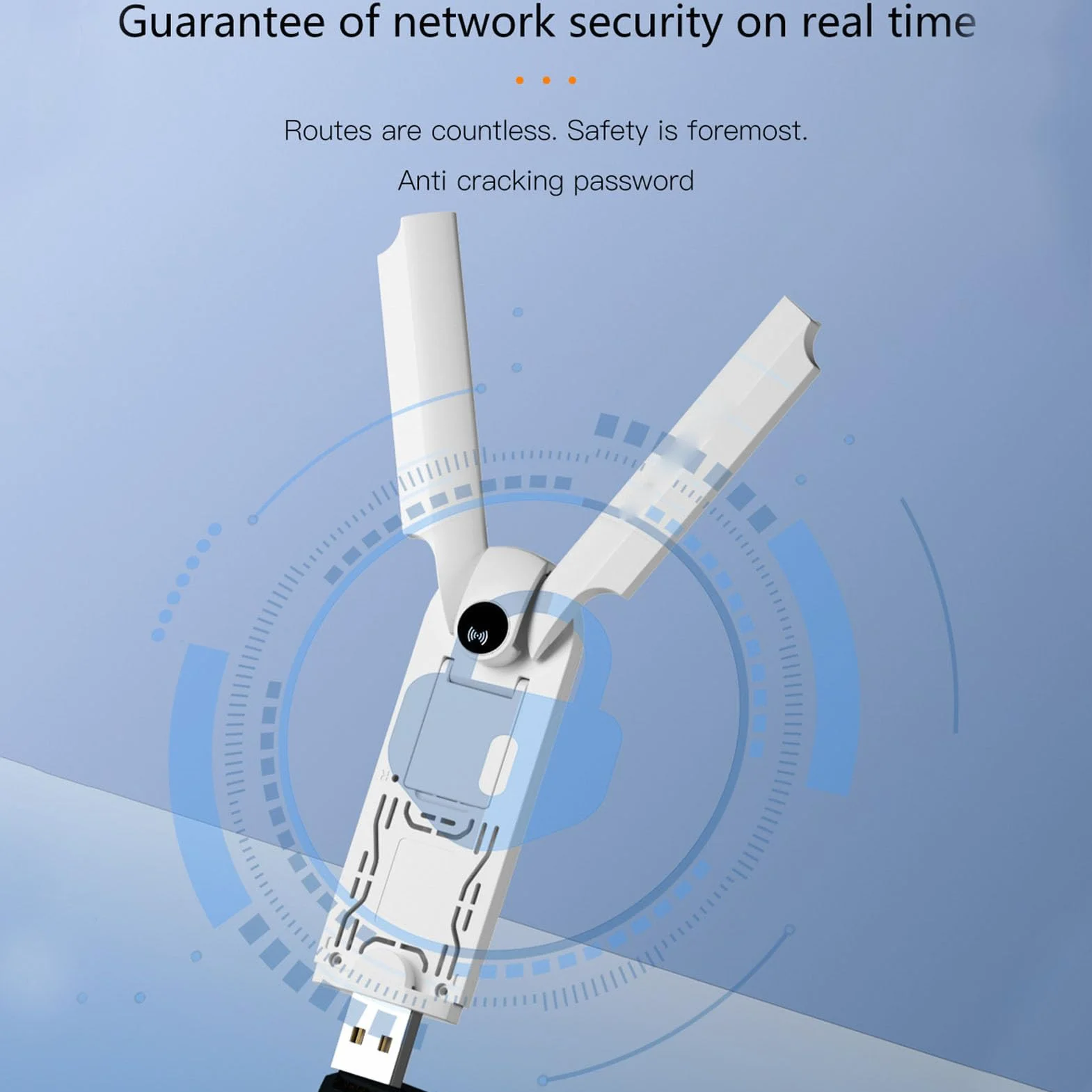 Routeur WiFi 4G LTE USB Dongle 150 Mbps Modem Mobile Hotspot pour Carte SIM