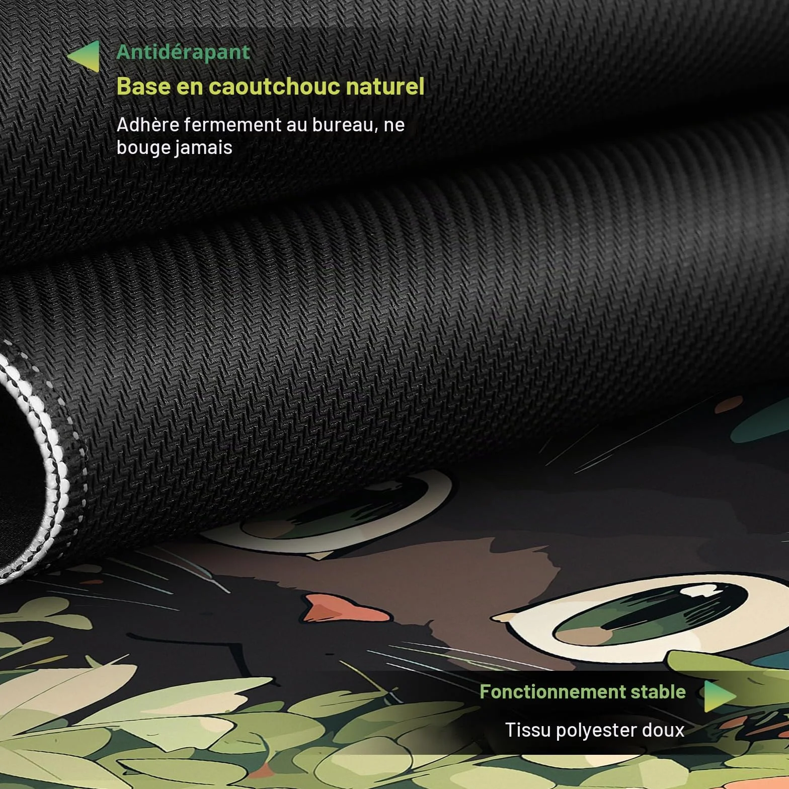 Tapis de souris de jeu XXL 900 x 400 mm imperméable antidérapant