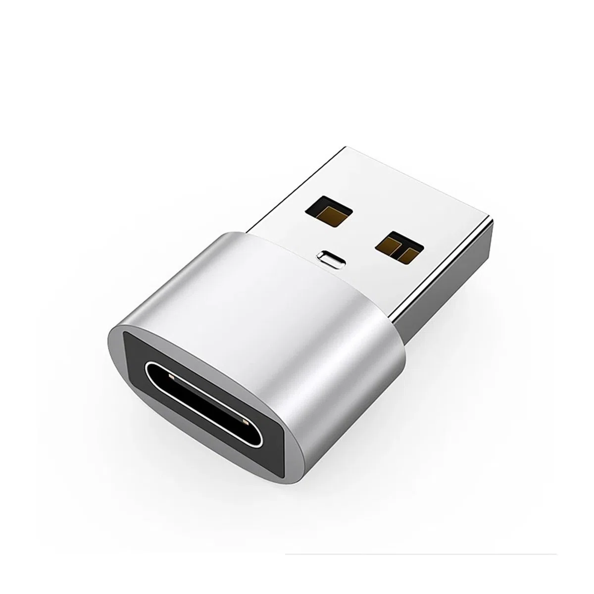 Adaptateur USB C OTG type C mâle vers 3.0 femelle convertisseur pour téléphone et tablette (doré)