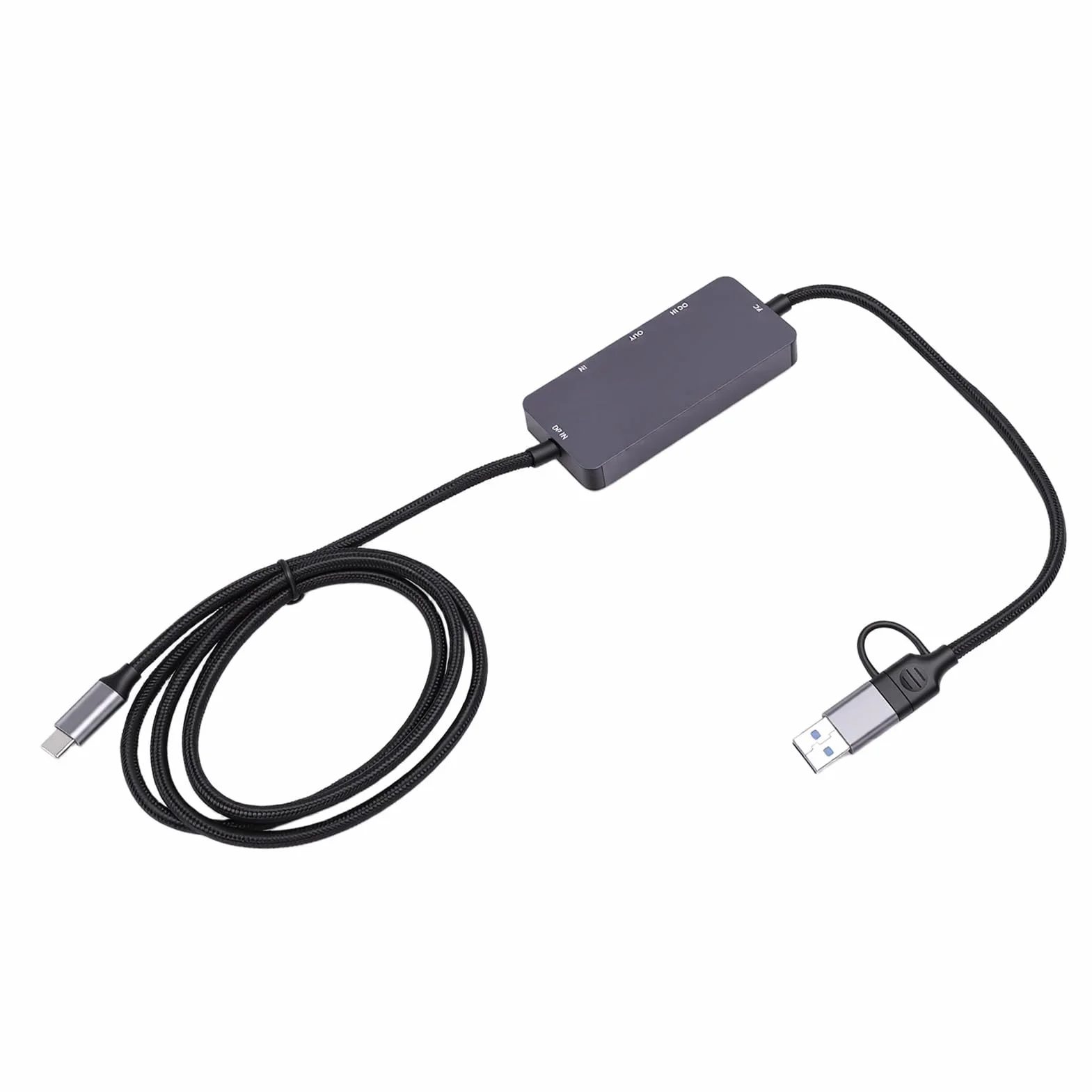 Cocoarm Carte de Vidéo Carte de Externe en Alliage d'aluminium 4K60 Entrée Sortie 1080P60 Enregistrement Ports USB A et C pour la Vidéoconférence de Jeu en Streaming