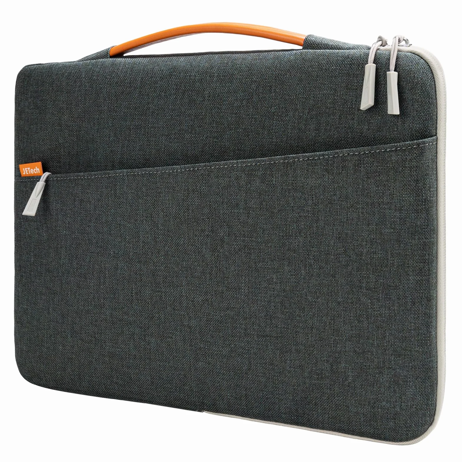 JETech Housse Ordinateur Portable MacBook Neo A18 Pro 13-14 Pouces MacBook Air Pro M1-M5 2020-2026 Étanche Pochette Sacoche Poignée Gris foncé