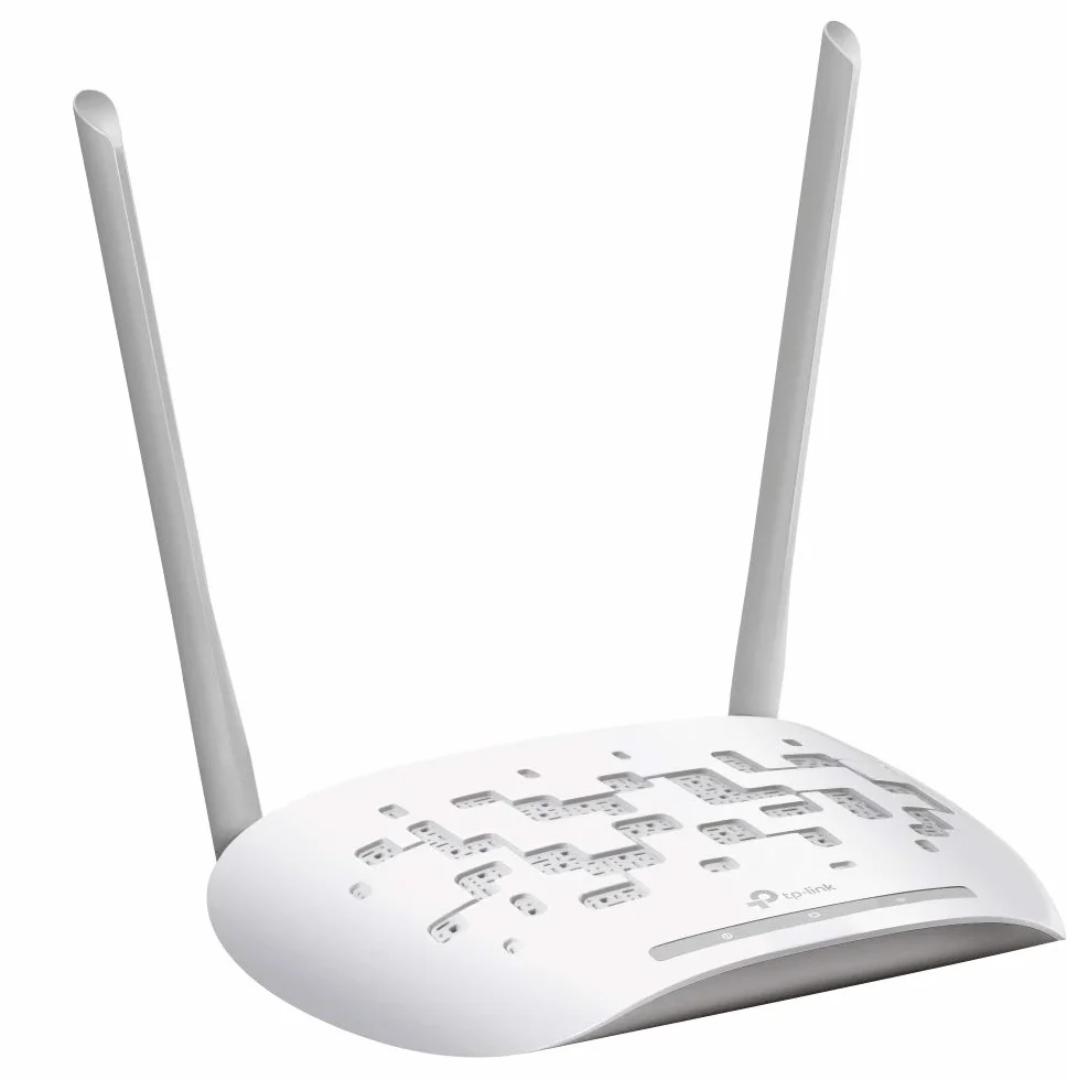 TP-Link Point d'accès WLAN TL-WA801N 300 Mbit/s 2,4 GHz Ethernet WPS Deux antennes Blanc
