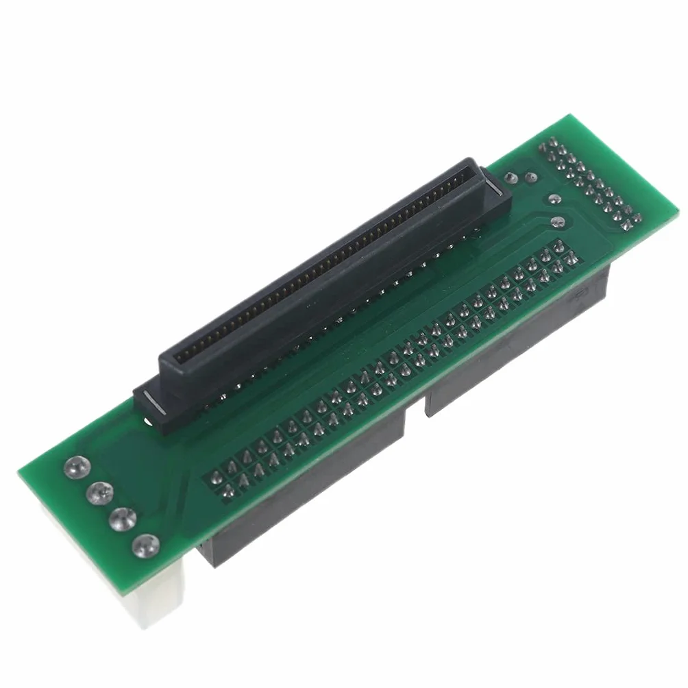 Adaptateur IDE mâle 2,5" vers IDE femelle SCSI SCA 80 broches 50 broches SCSI II/III/LVD-SE