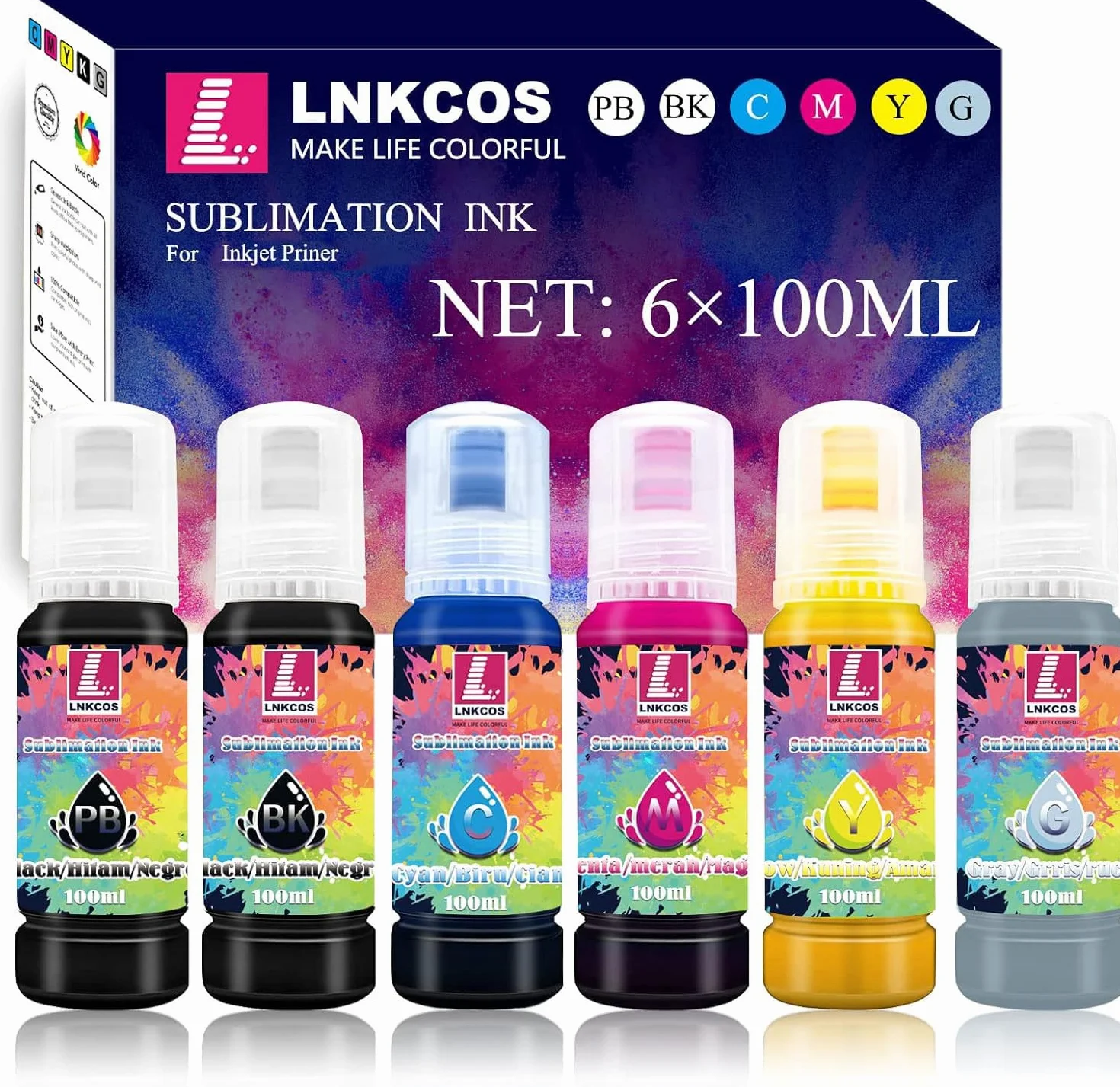 Encre de sublimation 600 ml Epson EcoTank ET-8500 ET-8550