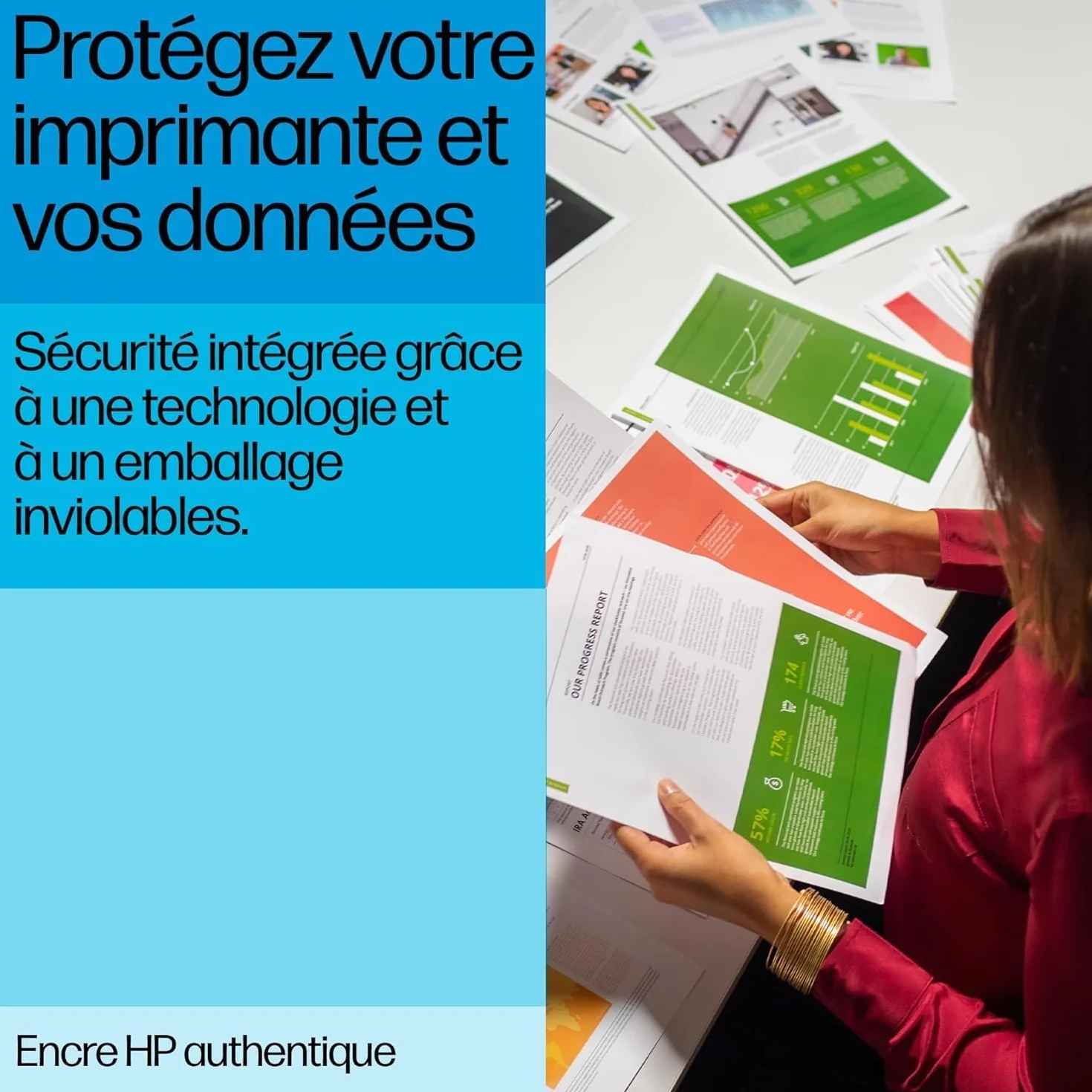 HP 302 F6U66AE Cartouche Originale Noir 190 Pages Compatible DeskJet 1110 2130 3630 Envy 4520 OfficeJet 3830 4650 5220 5230