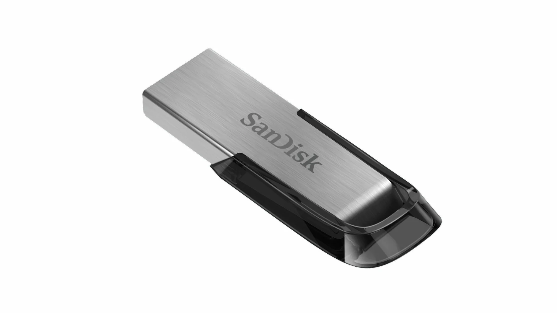 SanDisk Ultra Flair 128 Go Clé USB 3.0 Argent/Noir