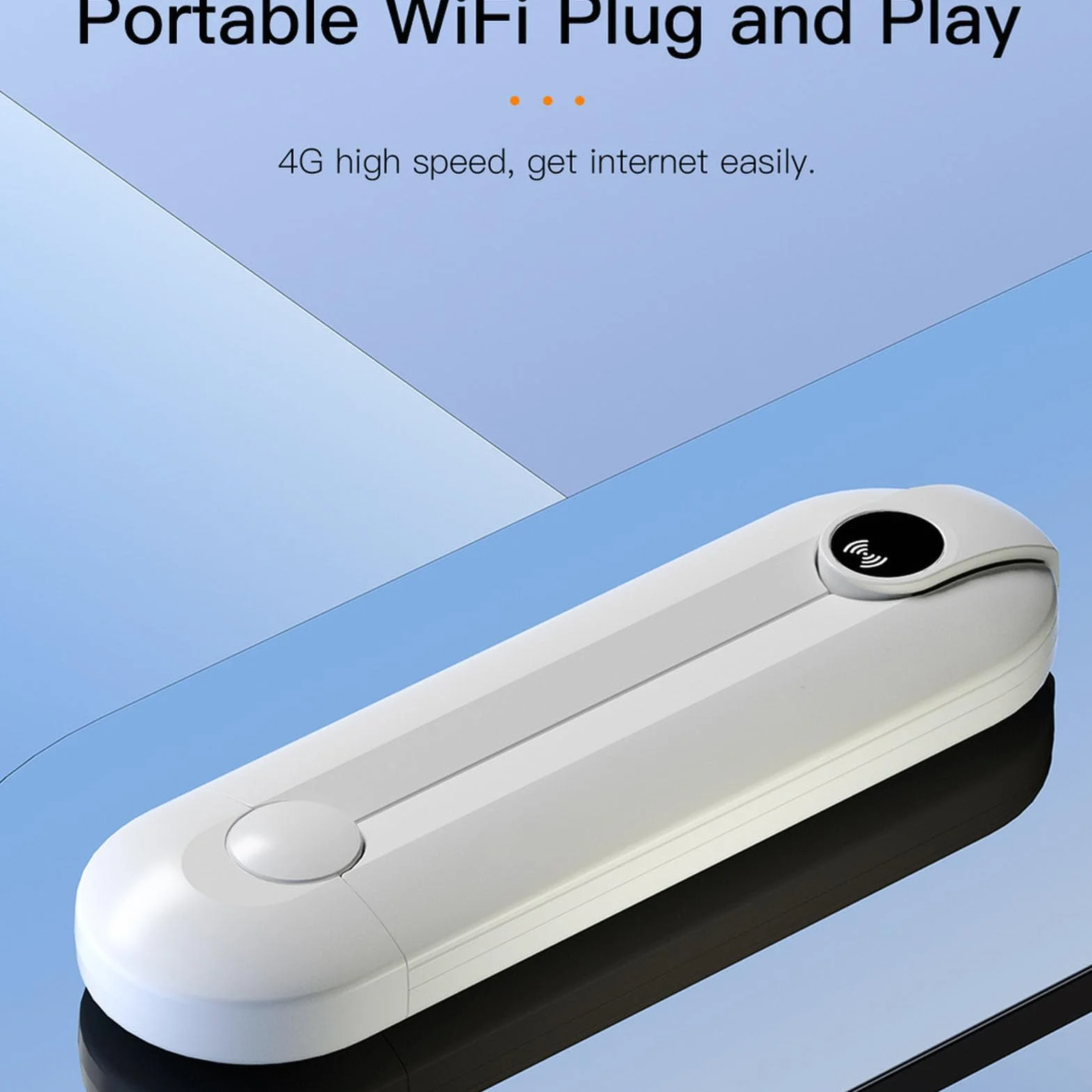 Routeur WiFi 4G LTE USB Dongle 150 Mbps Modem Mobile Hotspot pour Carte SIM