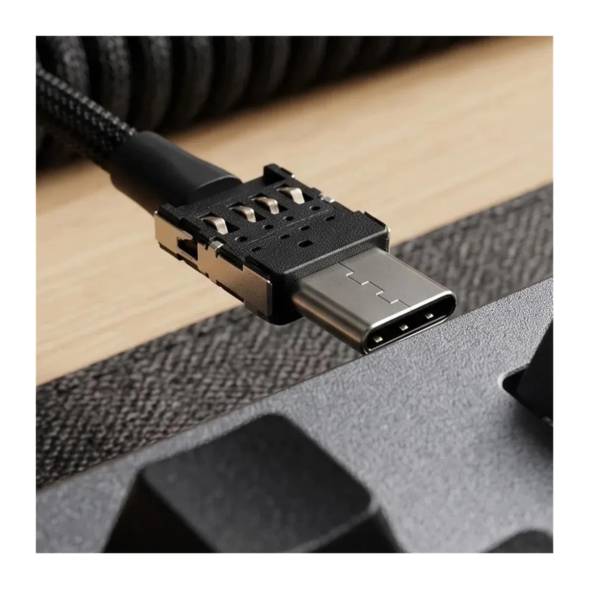Lot de 3 adaptateurs OTG type C vers USB 2.0 mâle vers femelle pour MacBook