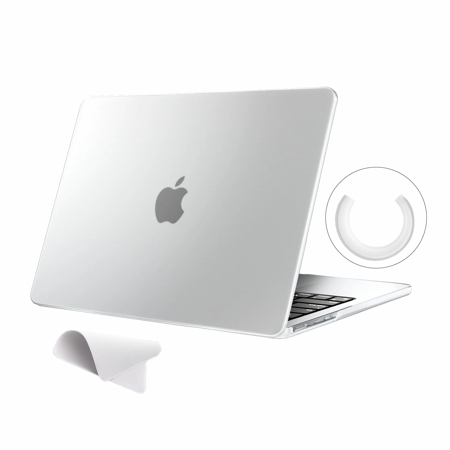 Coque Compatible MacBook Pro 16 Pouces M5 M4 M3 M2 M1 Pro Max Transparent Mat Anti-Fissuration