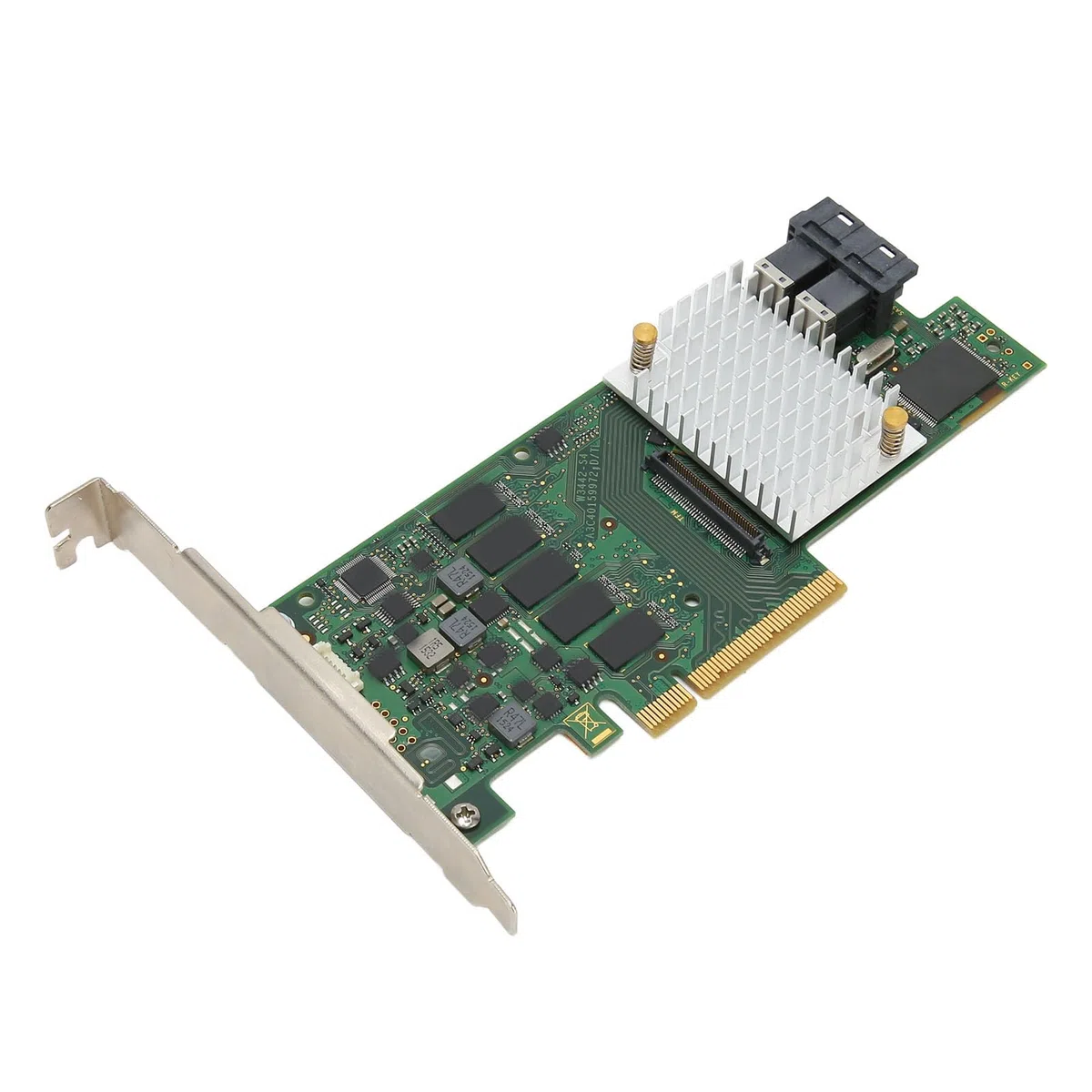 Zunate Carte Smart Array, Contrôleur Raid de Carte Smart Array à Interface DDR3 72 Bits, Carte Smart Array PCI Express 3.0 X8, Carte Raid D3216-A13 LSI 9361-8I