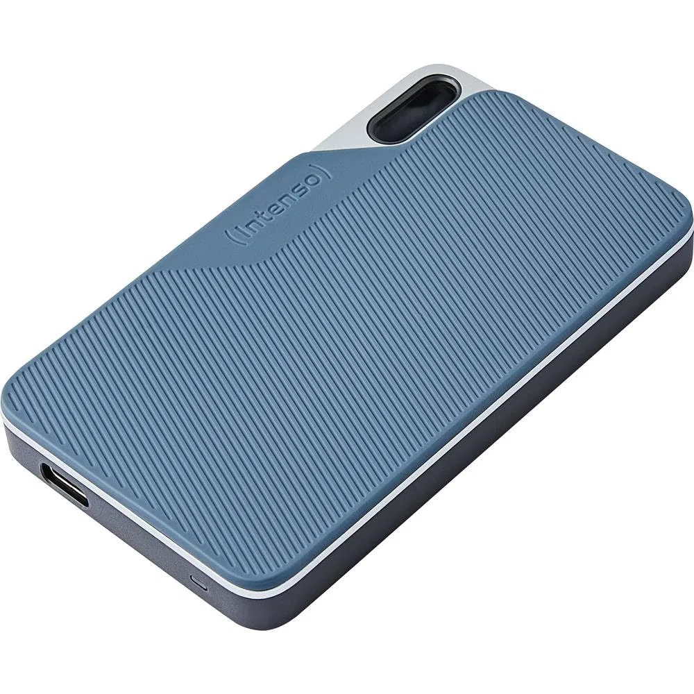 Intenso Disque dur externe SSD TX100, 250 Go Portable Solid State Drive, Super Speed USB 3.2 Gen 1x1 (5 Gbit/s), jusqu'à 500 Mo/s