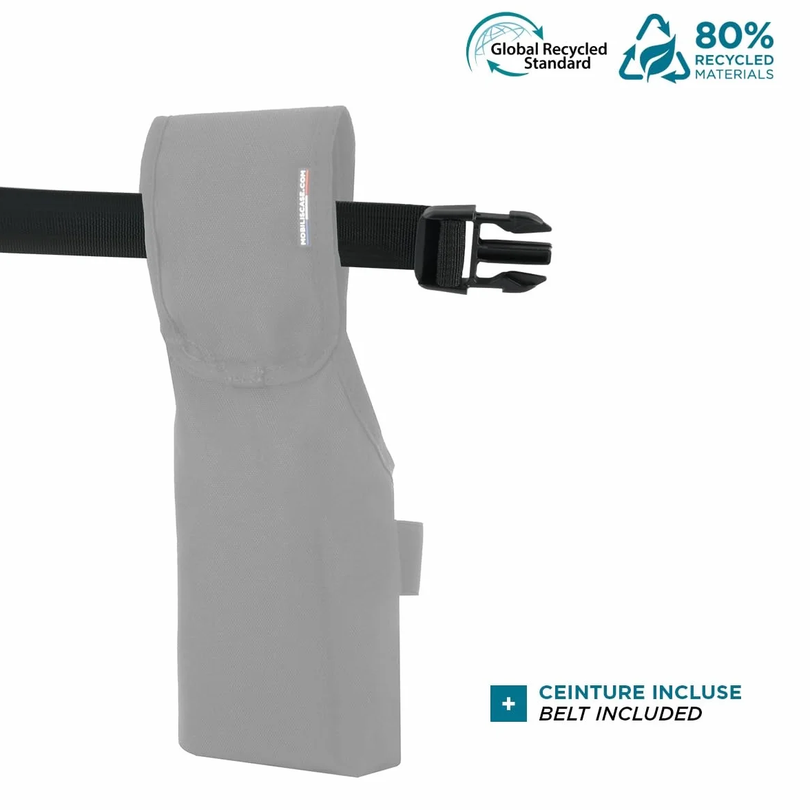 MOBILIS Holster Universel pour Lecteur de Carte POS, Étui 1 Compartiment, Max 11x27x5 cm