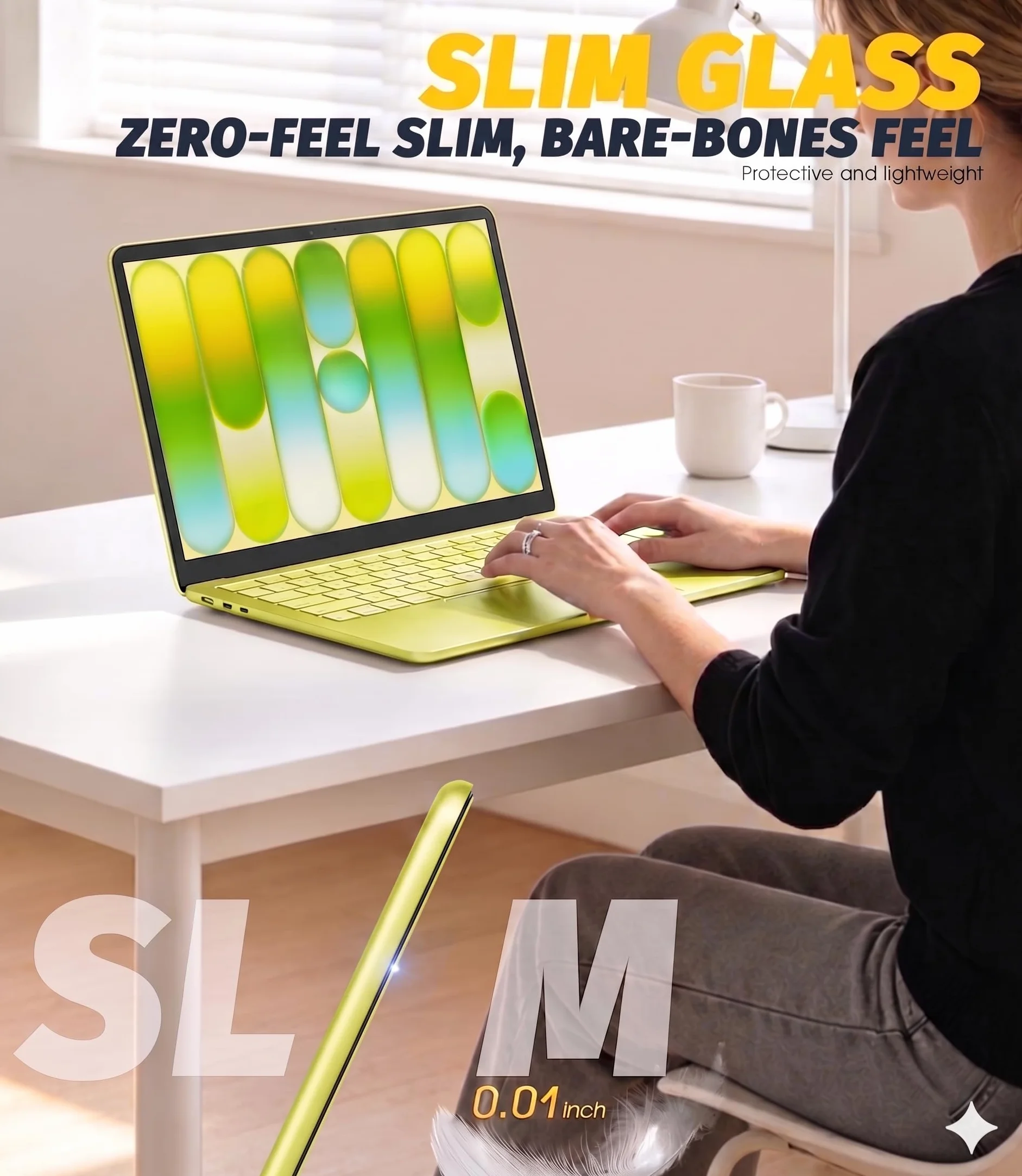 NEWZEROL Verre Trempé Mat Compatible Apple MacBook Neo 2026, Anti-Rayures Haute Définition 9H Protection D'écran