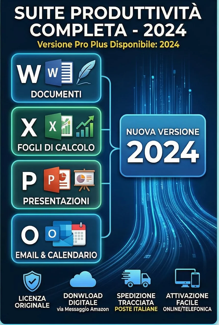 Microsoft Office 2024 Professional Plus Licence Numérique Activation en Ligne Windows