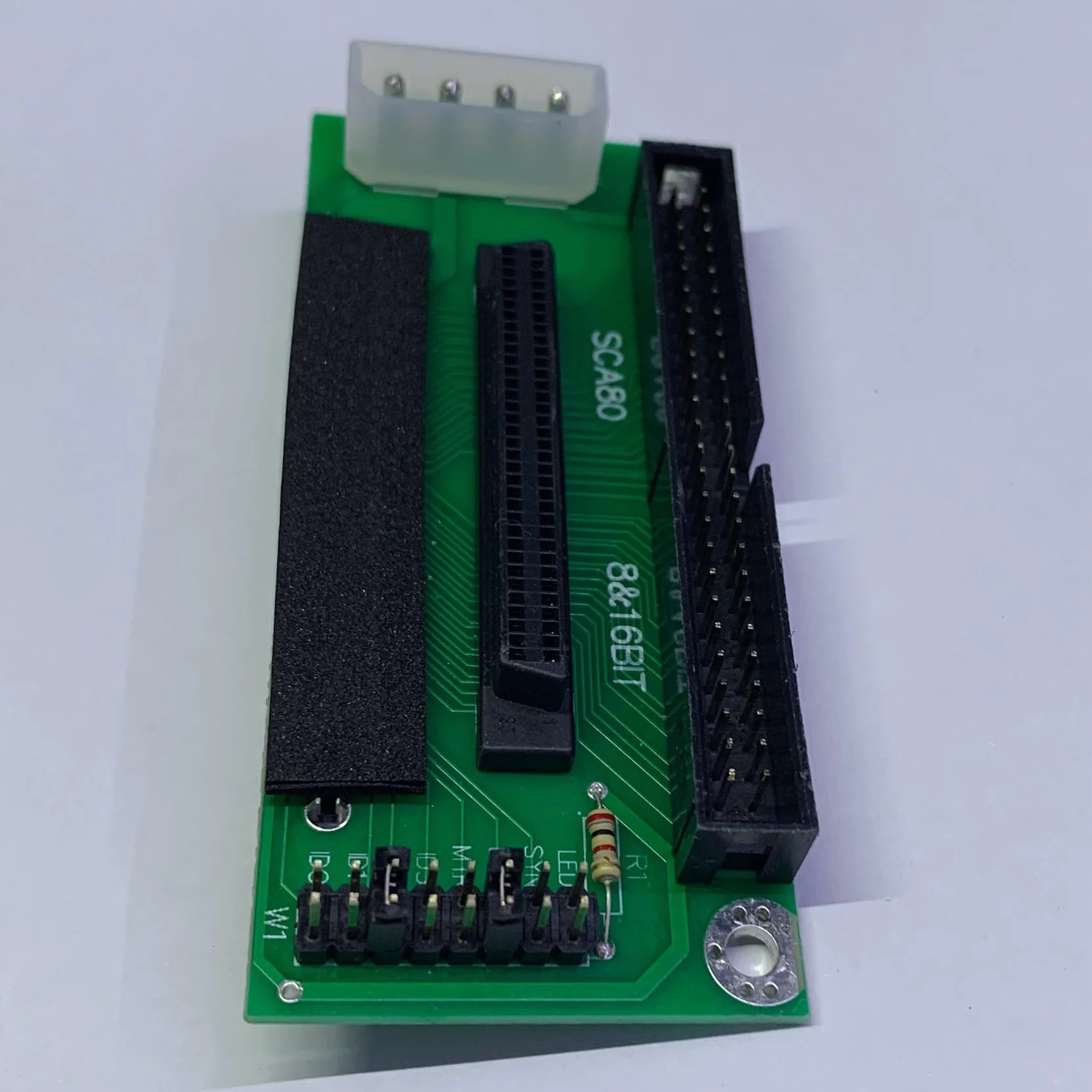 Adaptateur Convertisseur SCSI SCA 80 Pin à 68 Broches 50 Broches Disque Dur IDE
