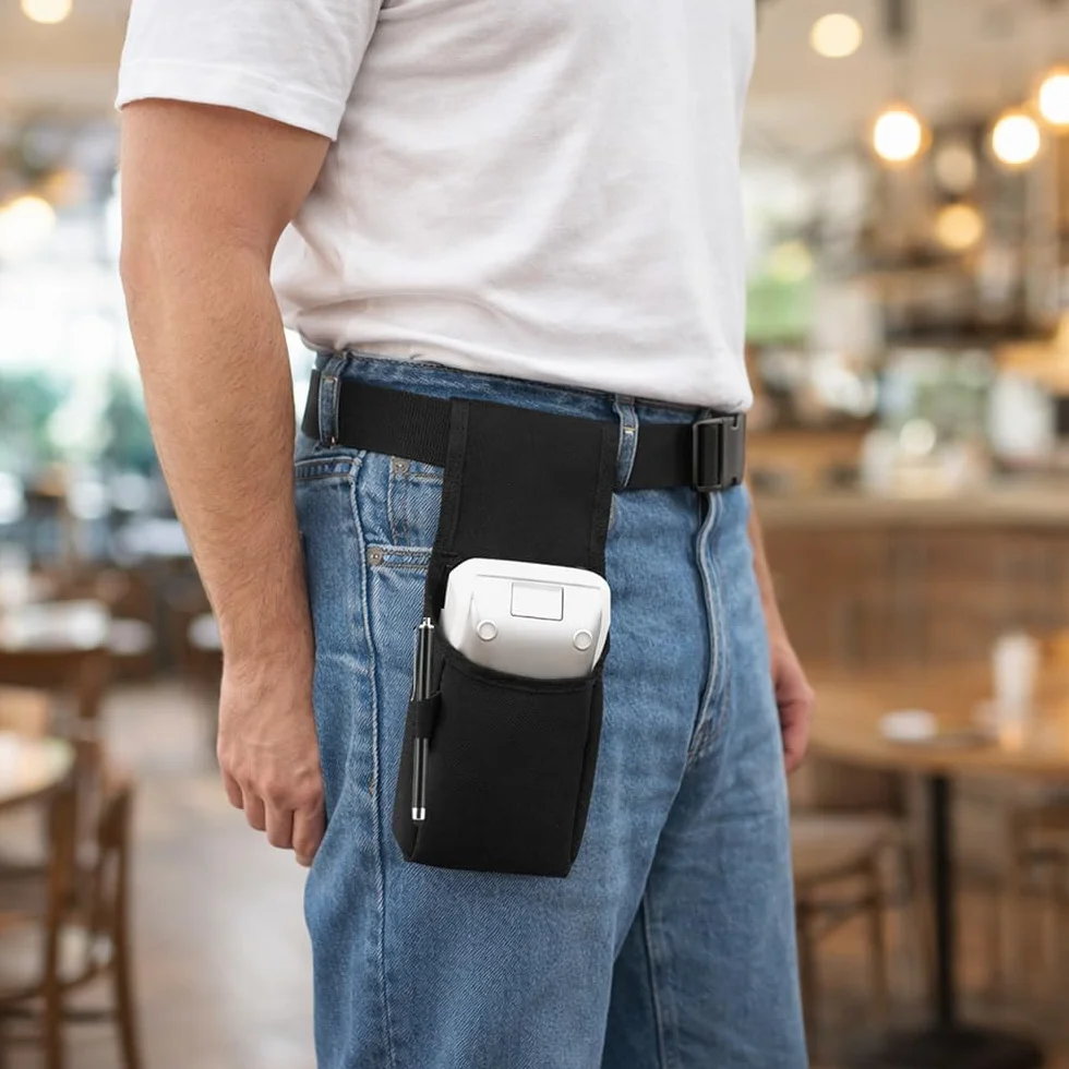 MOBILIS Holster Universel pour Lecteur de Carte POS, Étui 1 Compartiment, Max 11x27x5 cm