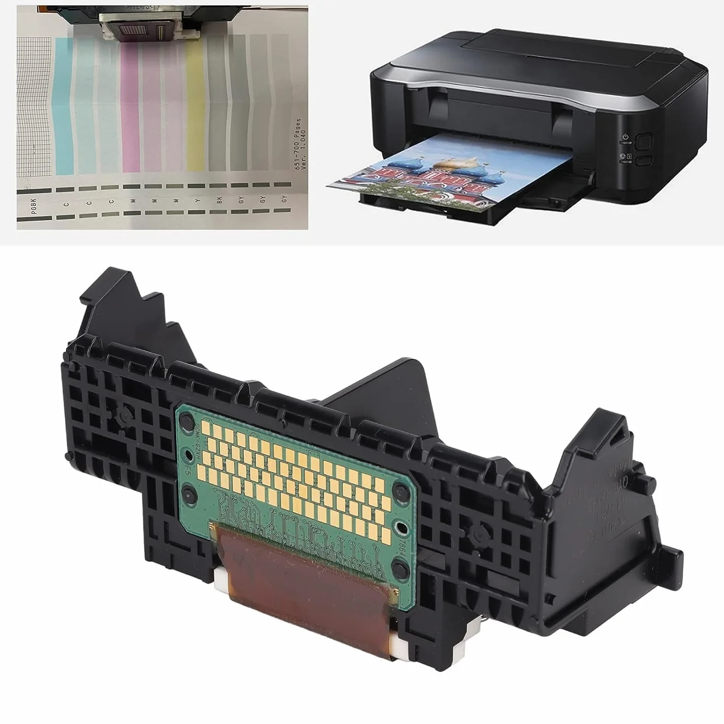 Canon QY6-0083 Tête d'impression Compatible MG6310 MG6320 MG6350 MG6380 MG7120 MG7150 MG7180 MG7140 iP8720 iP8750 iP8780