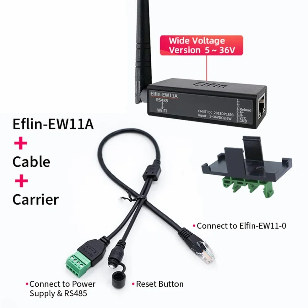 Convertisseur RS485 vers port série EW11A-0 Modbus WiFi