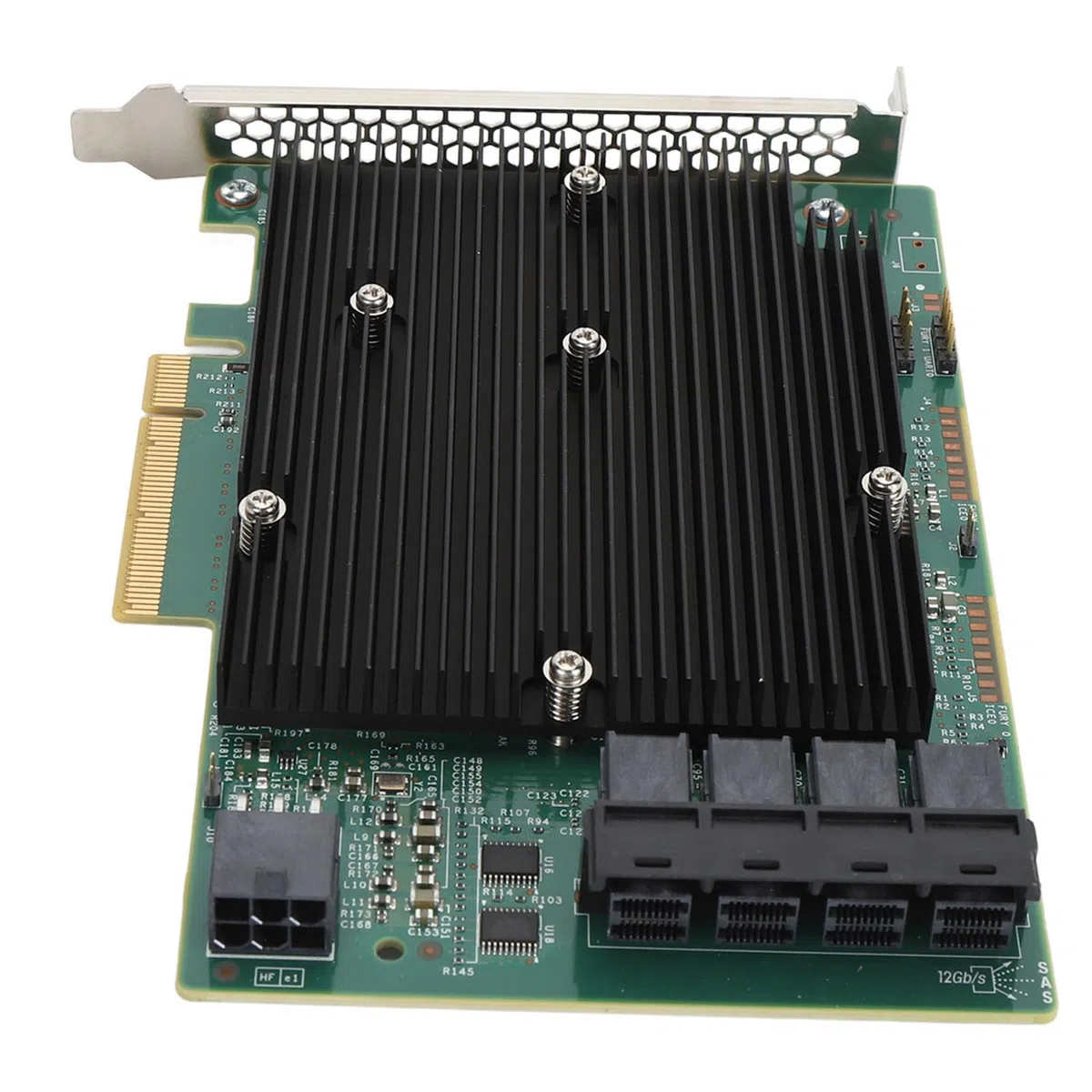 Carte LSI SAS 9300-16I HBA, Carte Contrôleur SAS HBA 16 Ports 12 Gbit/s, pour pour et Plus, Série, Interface SAS, PCIe