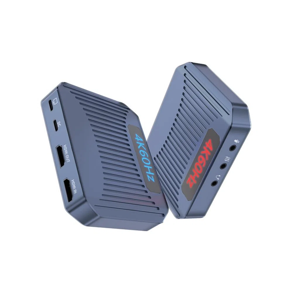 Carte de Capture Vidéo Compatible 4K@60Hz Streaming et Jeux Carte de Capture Audio 4K HDR VRR RGB Passthrough