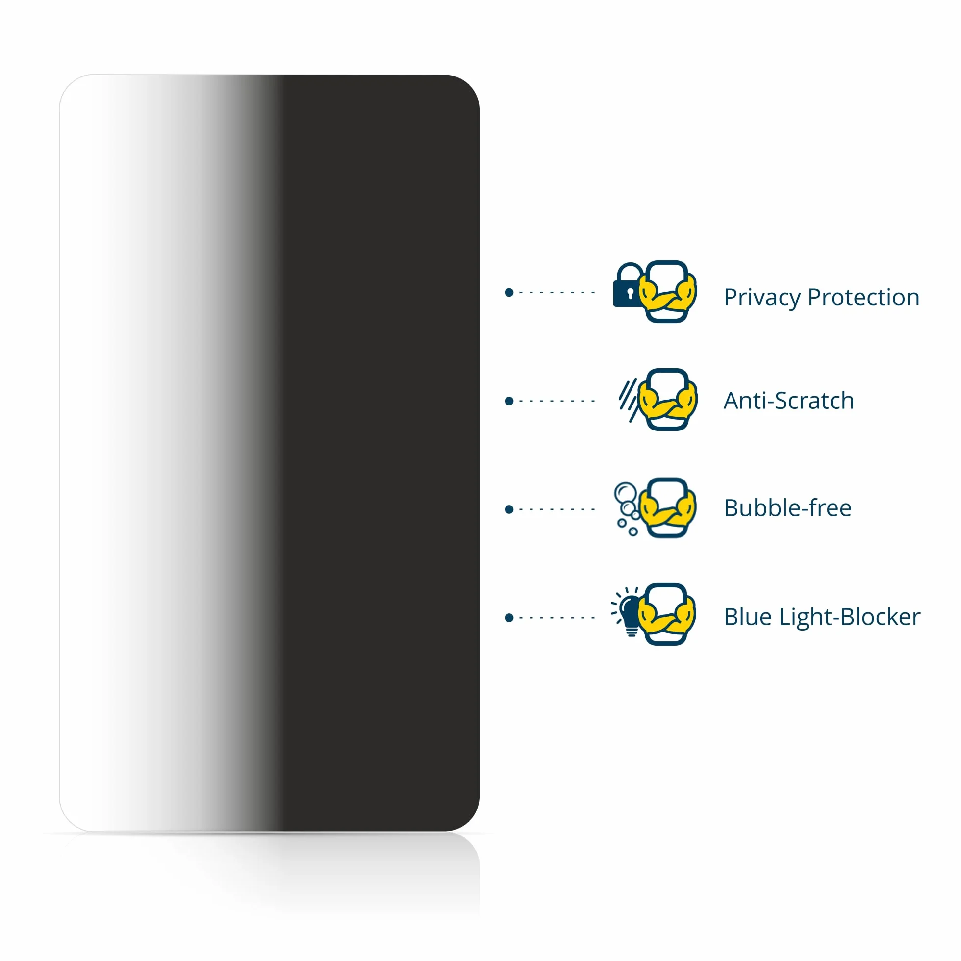 brotect Protection Anti-Espion pour HP EliteBook 6 G1i 13, Film de Confidentialité