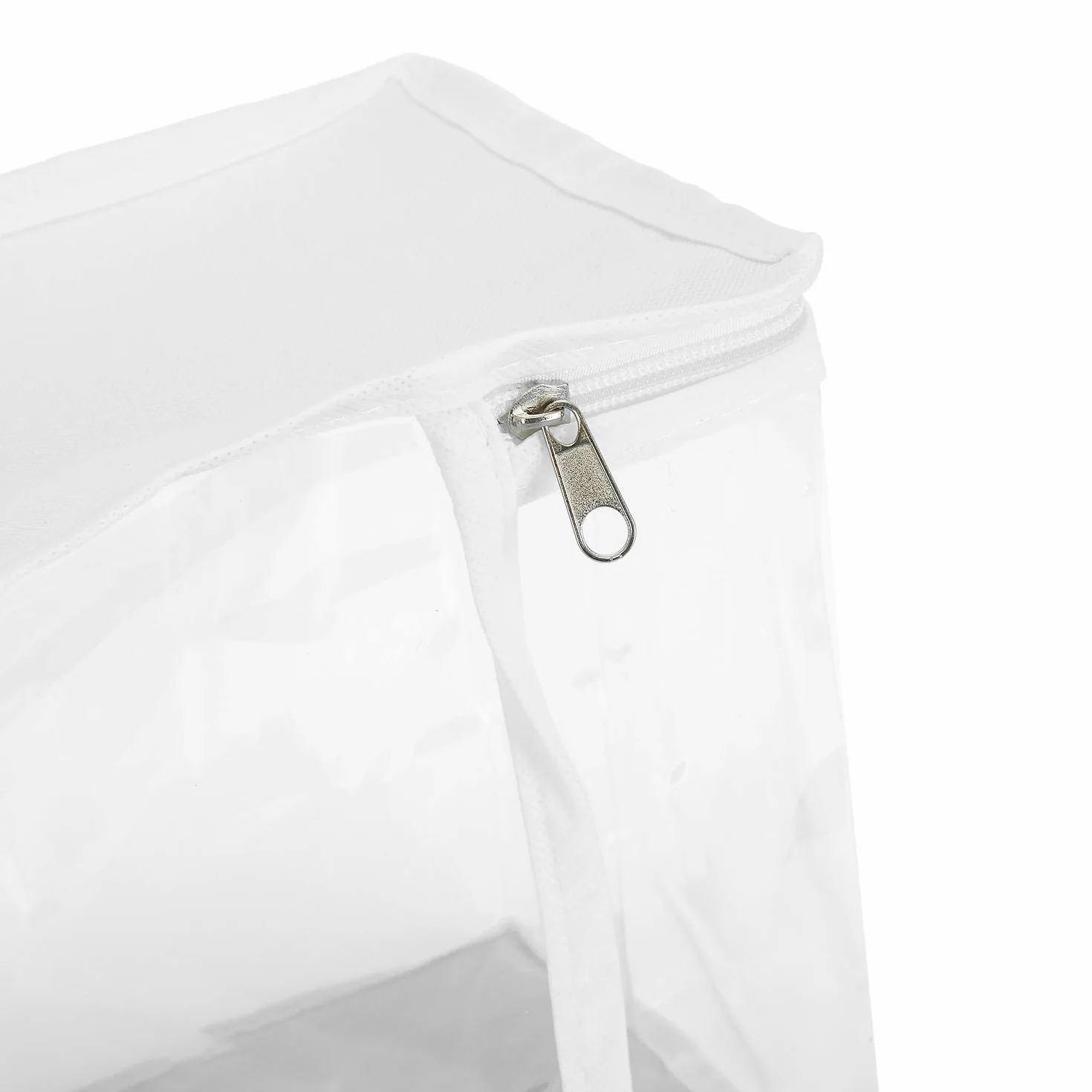 Fasmov Lot de 4 sacs de rangement DVD blancs 160 DVD
