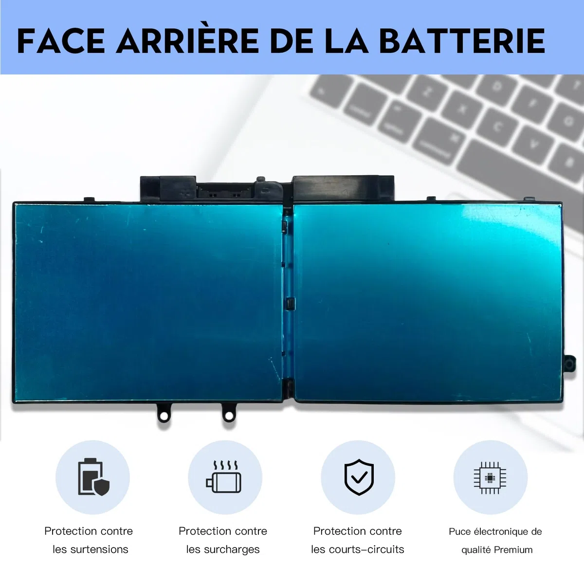 3HWPP Batterie pour Dell Latitude 5401 5410 5411 5501 5510 5511