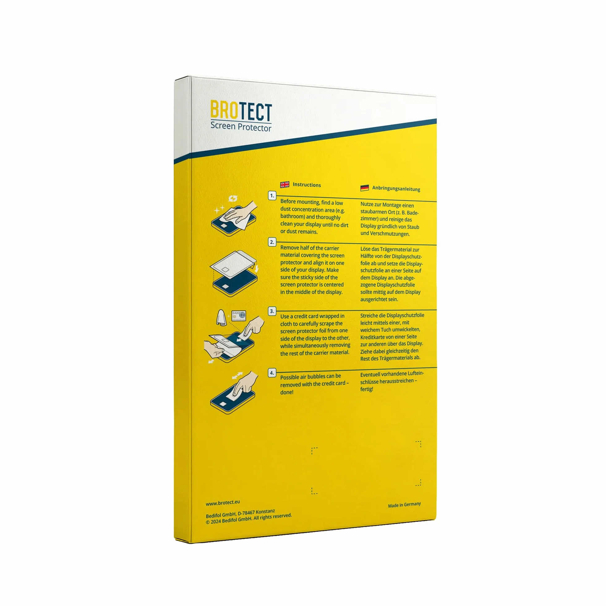 brotect Protection Anti-Espion pour HP EliteBook 6 G1i 13, Film de Confidentialité