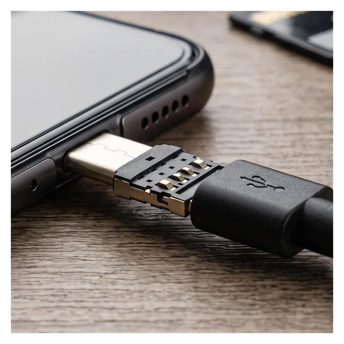 Lot de 3 adaptateurs OTG type C vers USB 2.0 mâle vers femelle pour MacBook