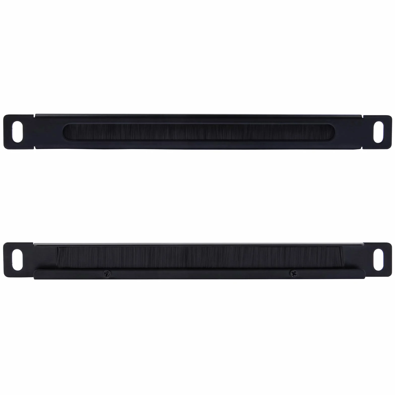 GeeekPi 10 inch 0.5U Brush Cable Manager Rack Mount Cable Management Panel for Server Rack Network Cabinet (2PCS)