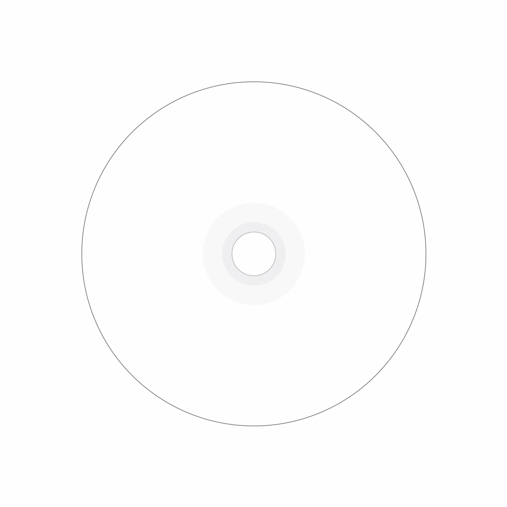 CD-R 900 Mo 100 Min 48x Imprimable Surface 25 Cake Box