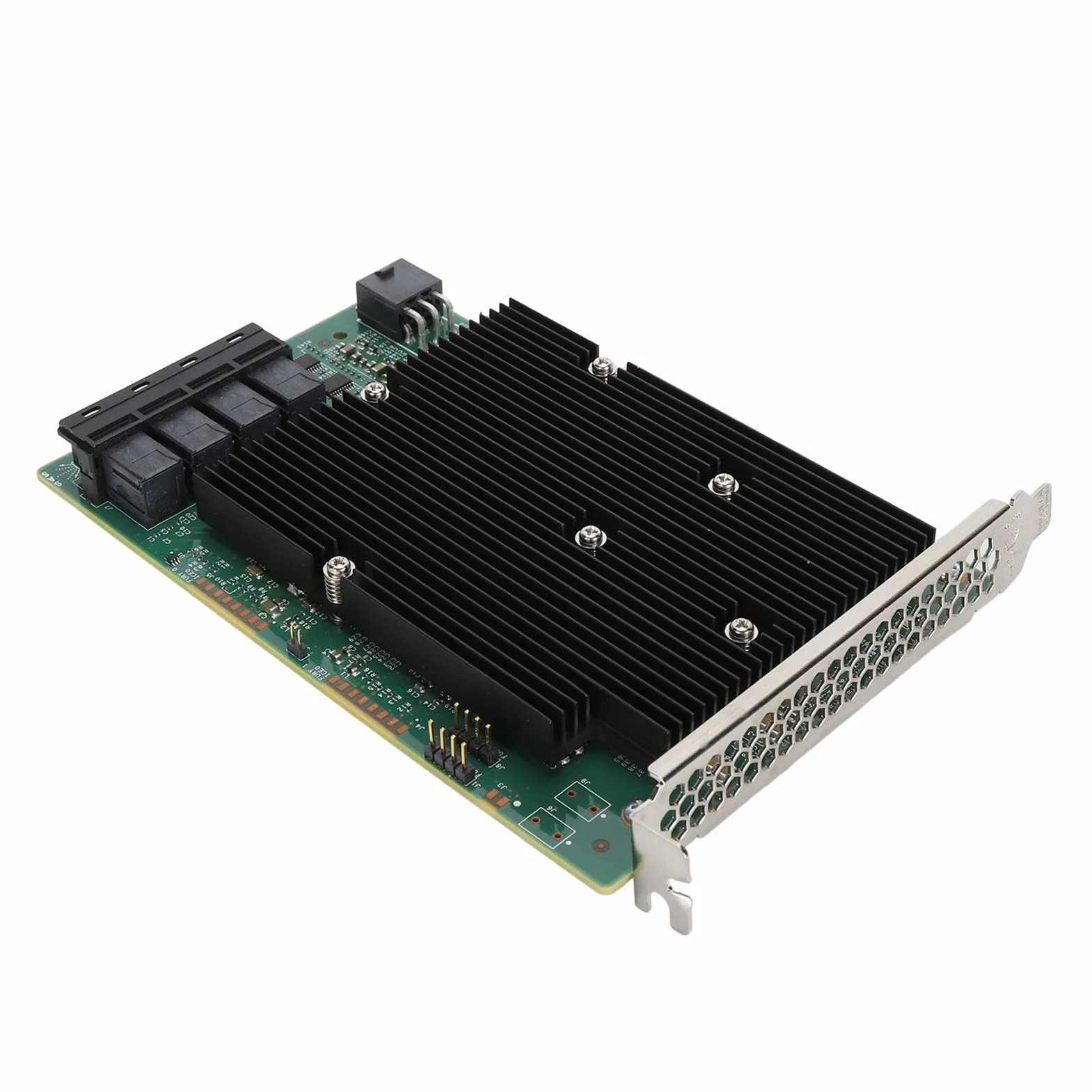 Carte LSI SAS 9300-16I HBA, Carte Contrôleur SAS HBA 16 Ports 12 Gbit/s, pour pour et Plus, Série, Interface SAS, PCIe