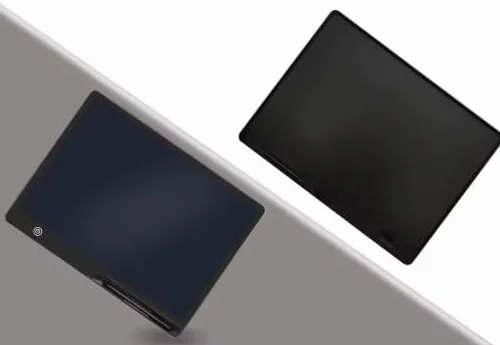 Tablette d'écriture LCD 16" avec batterie rechargeable USB 200 mAh, verrouillage écran, écran couleur unique, bloc dessin numérique 41 cm