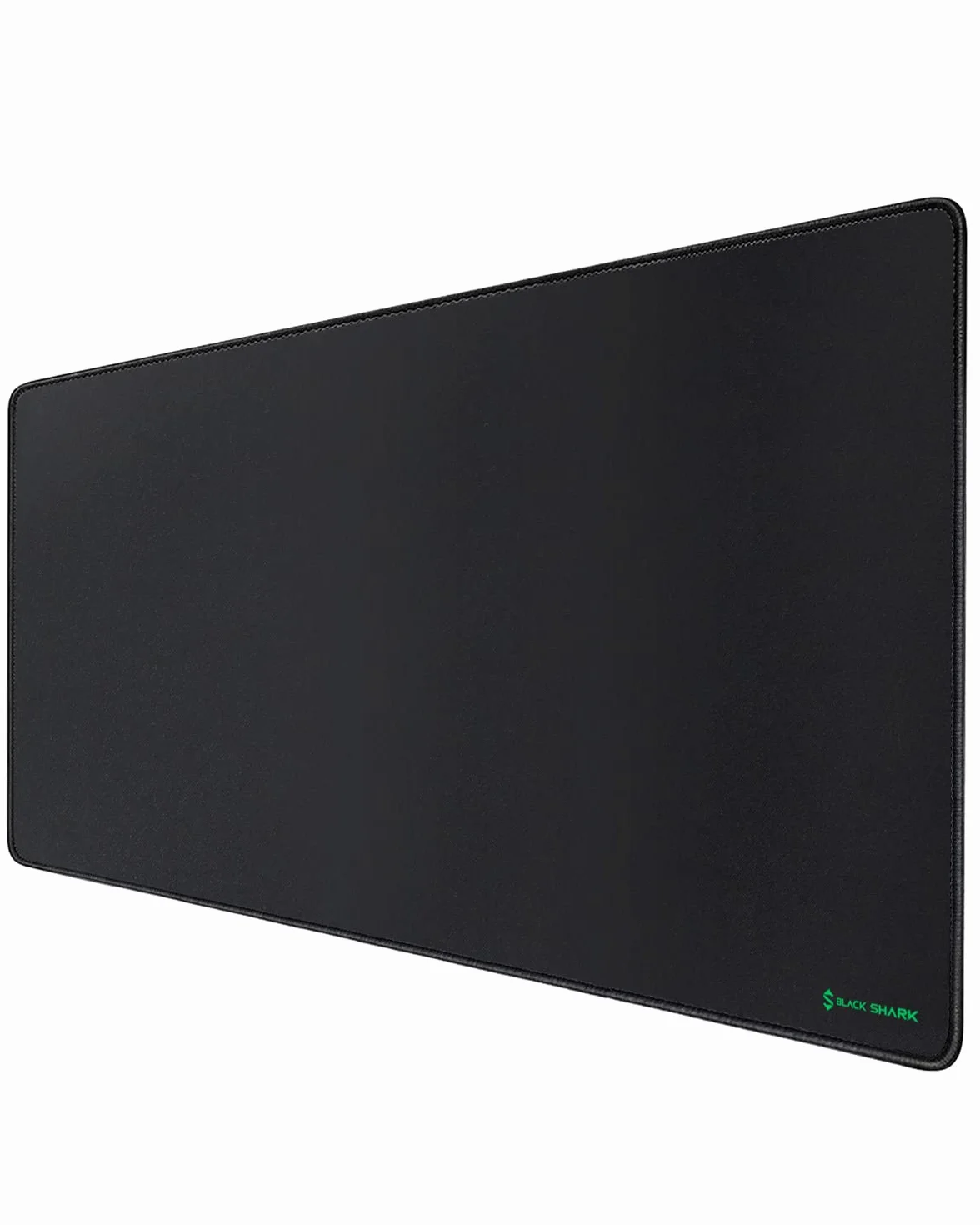 Black Shark Tapis de Souris Gaming XL 900x400 mm, Surface imperméable, Base caoutchouc anti-dérapante, Bords cousus, Noir
