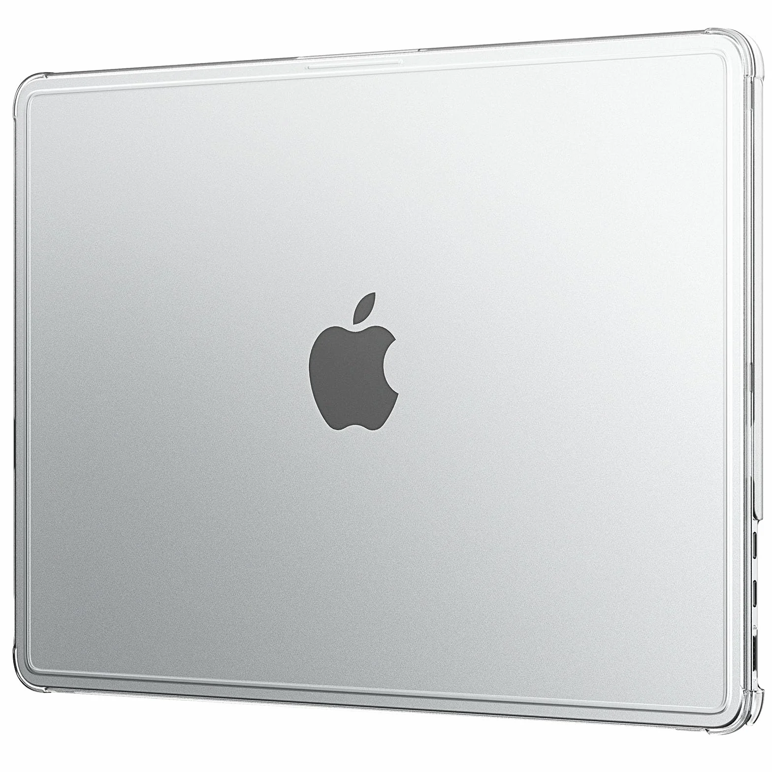EooCoo Coque Macbook Air 13 Pouces M5 M4 M3 M2 2026 2025 2024 2022 Étui Rigide Clair Bords Anti-Fissures